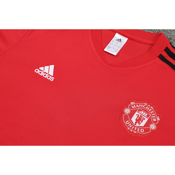 Camiseta de Entrenamiento Manchester United 22-23 Rojo - Haga un click en la imagen para cerrar